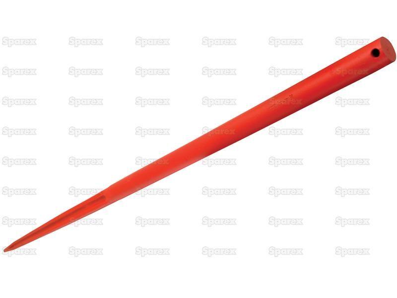 Straight Loader tine | 1400mm, Pin fitting