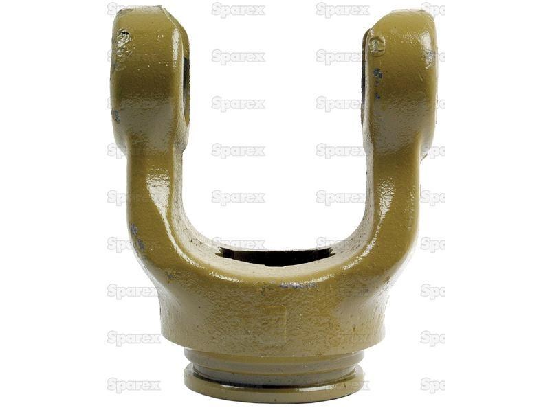 PTO Tube Yoke (U/J Size: 35 x 106.5mm) Profile: Star, Size: 51mm, Ref: S4. La Magdalena, Massey Ferguson, Walterscheid