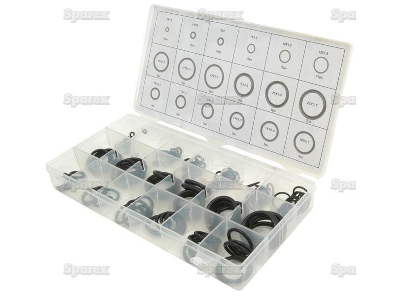 O'Ring Kit Metric Selection pack (125 pcs.)