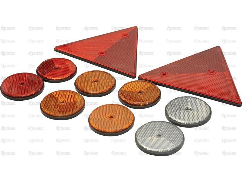 Reflector - Assorted (10 pcs. Agripak)