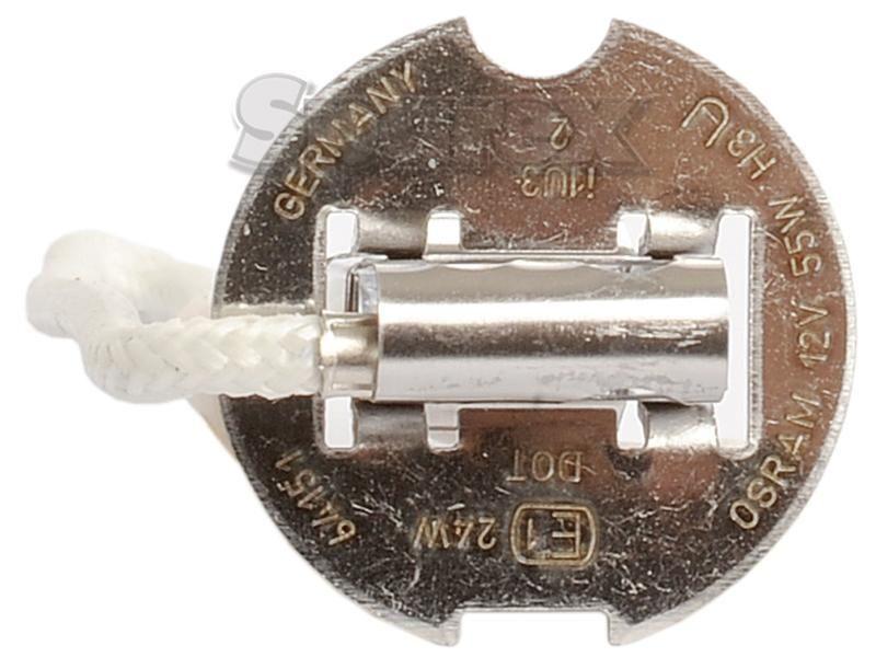 Halogen Plough Bulb, 12V, 55W, PK22s Base Case IH, Lucas, OSRAM, Phillips
