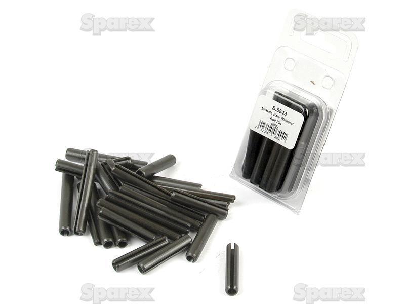 Metric Roll Pins Assortment - Ø3 - 10mm, 30 pcs. Agripak.