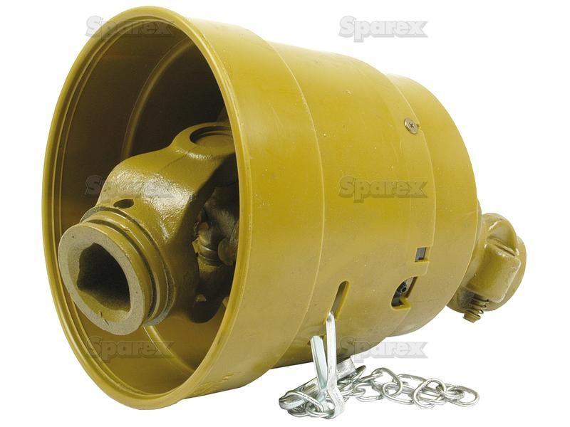 PTO Wide Angle Joint (U/J Size: 27 x 75 & 24 x 91mm) Size: 1 3/8''-6 Spline, Profile: Triangle, Ref: 24510. La Magdalena (637-646)