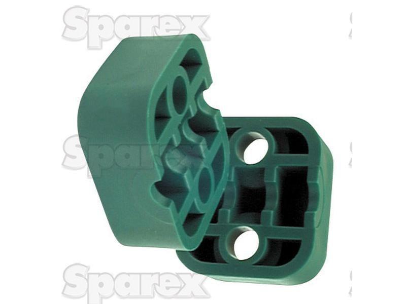 Single Tube Clamps (Body only) - 18mm Ø (Ref. RAP 218) PARKER HANNIFIN (RAP218X)