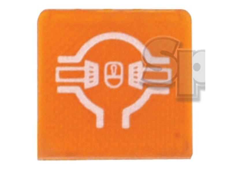 Rocker Switch Insert - Diff. Lock for Massey Ferguson 399 (300 Series)