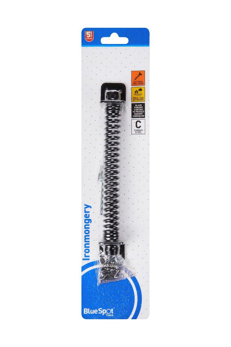 Blue Spot Tools Black Powder Coated Gate Spring 204mm