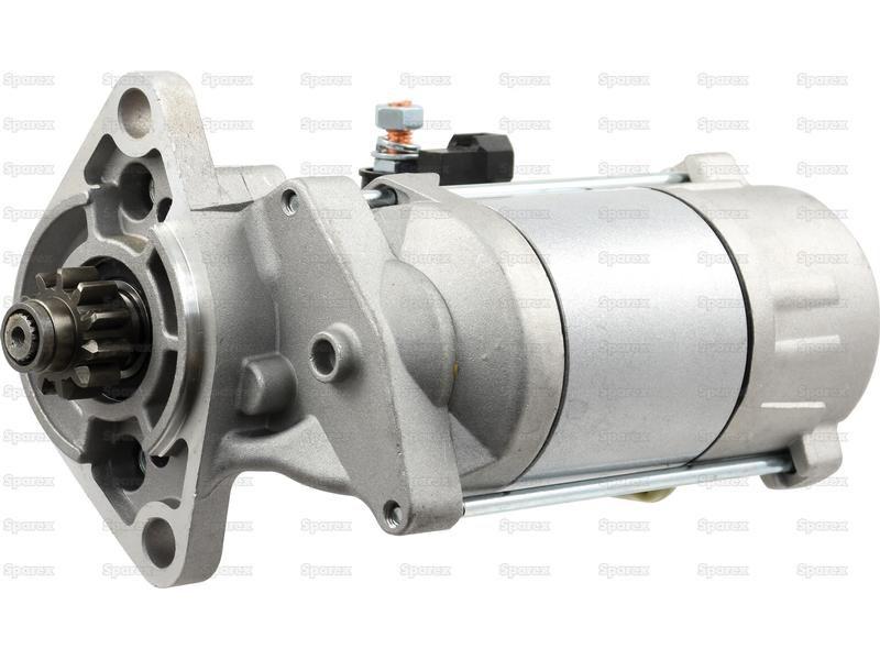 Starter Motor - 12V, 2Kw, Gear Reducted (Sparex) for Ford New Holland