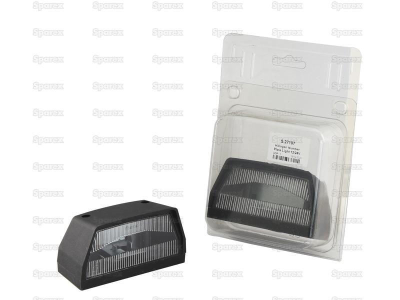 Halogen Number Plate Light 12/24V