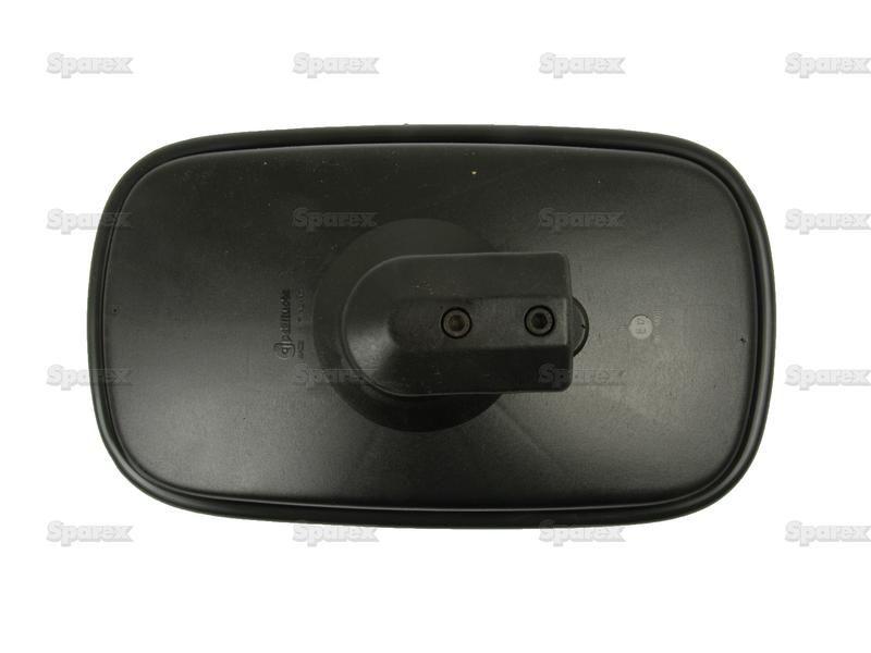 Mirror Head Convex, Rectangular | Height: 333mm Width: 195mm Arm Ø:  16 - 22mm