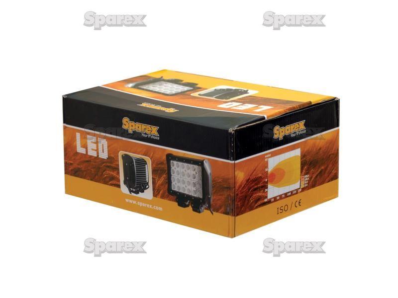 LED Work Light - aluminium case, 7200 lumen | 12/24 Volts, LEDs 24x3w