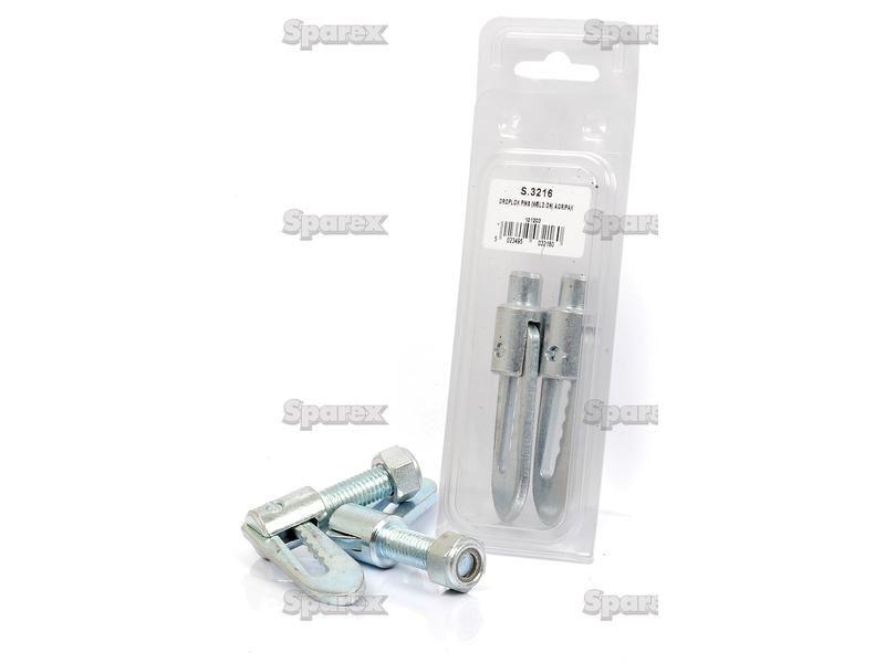 Droplok Pins Weld On (2 pcs. Agripak)
