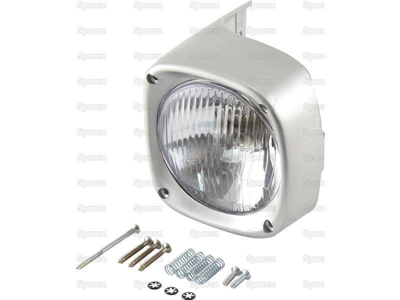 Halogen Head Light and Cowl Kit, RH (RH Dip Dip) for Massey Ferguson 165 (100 Series)
