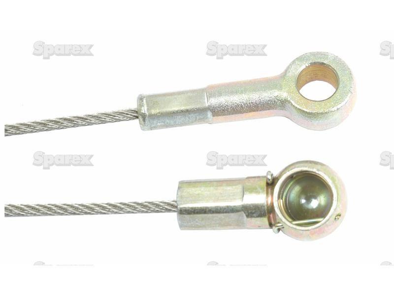 Brake Cable - Length: 1030mm, Outer cable length for Case IH 856XL