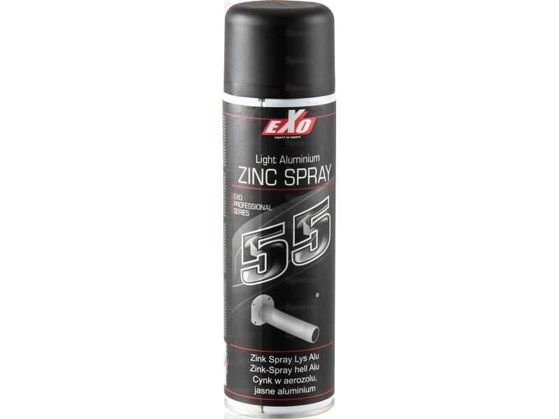 EXO 55 Light Aluminium | Zinc Spray - Aerosol 500ml