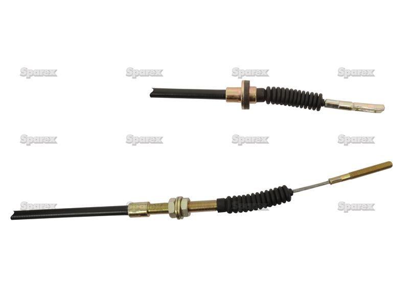 Clutch Cable - Length: 1284mm, Outer cable length: 965mm. for Deutz-Fahr Agroxtra 6.17 (Agroxtra Series)