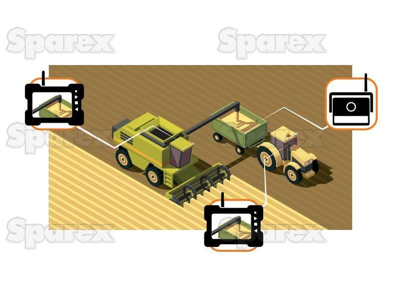 Wireless Digital Reversing Camera System with 2 x 7'' LCD Monitor & 1 Camera