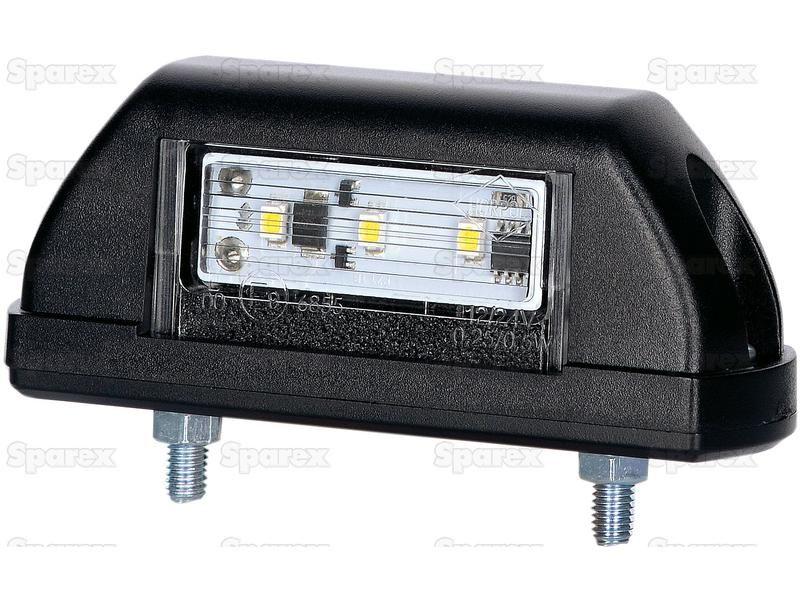 LED Number Plate Light, 12-24V (RH & LH)