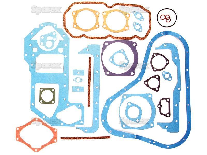 Bottom Gasket Set - 3 Cyl. for Massey Ferguson TEF20 (TE20 Series)