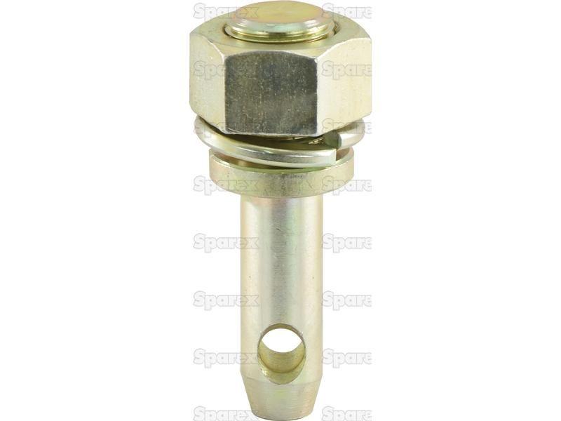 Lower link implement pin 22x110mm, Thread size 1 1/8''x54mm Cat. 1 Howard (68071)