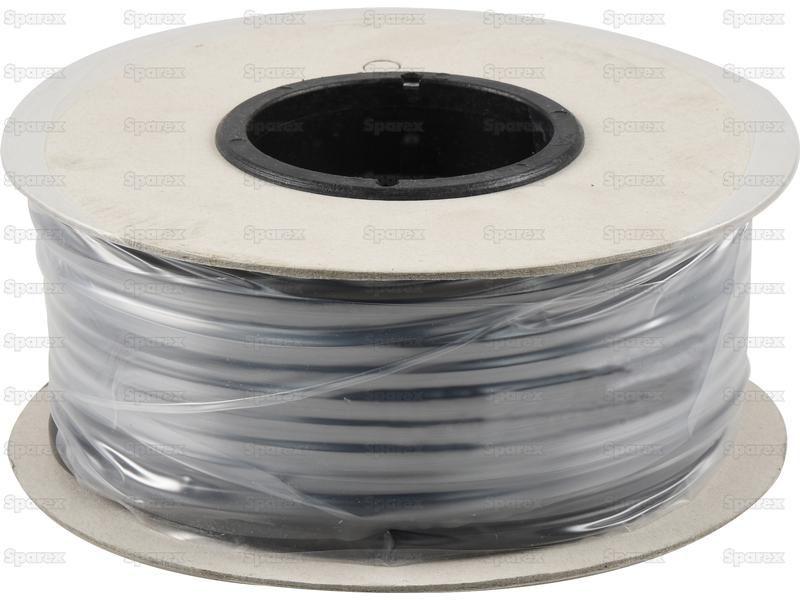 Electrical Cable - 2 Core, 1.5mm°² Cable, Black (Length: 50M), ()