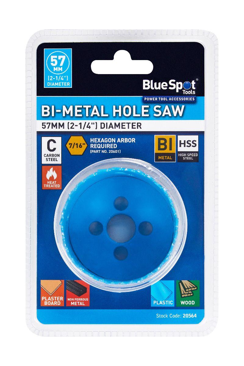 Blue Spot Tools 57MM Bi-Metal Holesaw