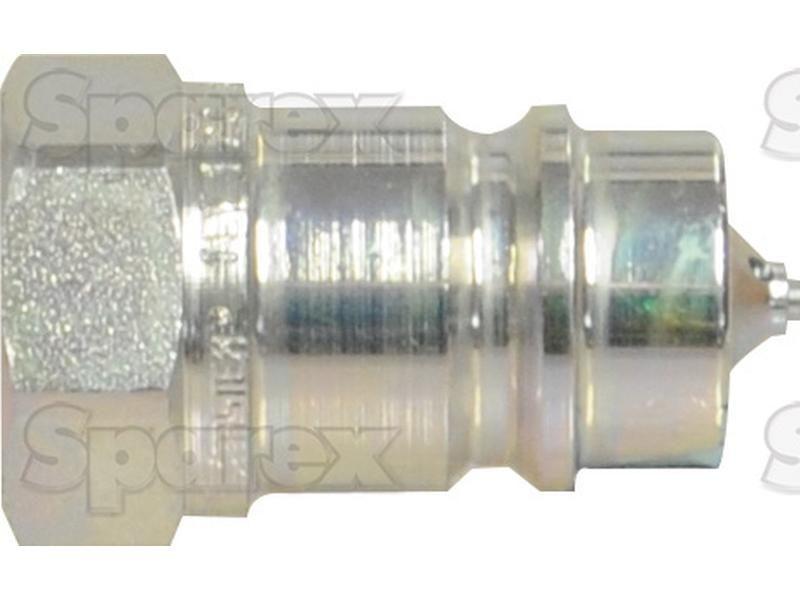 Faster Quick Release Hydraulic Coupling Male 1/2'' Body x 1/2'' BSP Female Thread Faster S.p.A (4NV 12 GAS M, 4NV12GASM)