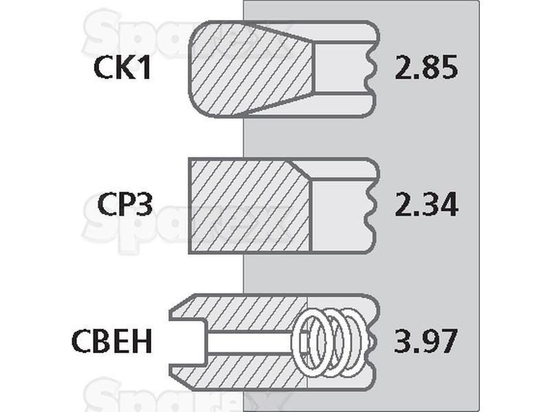 Piston Ring Std. for Case IH SPX3185