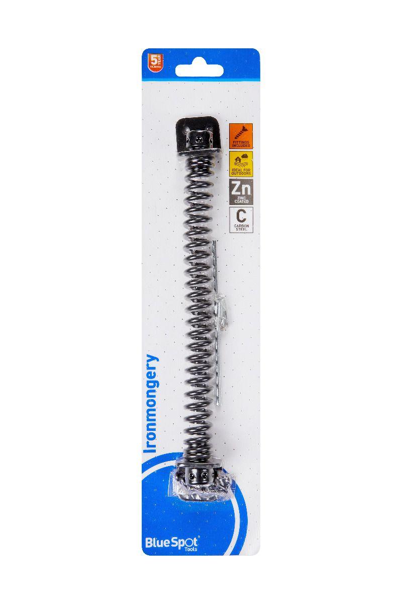 Blue Spot Tools Black Powder Coated Gate Spring 250mm