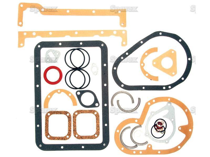 Bottom Gasket Set - 3 Cyl. (AD3.55, AD3.49) for David Brown 770 (700 Series)