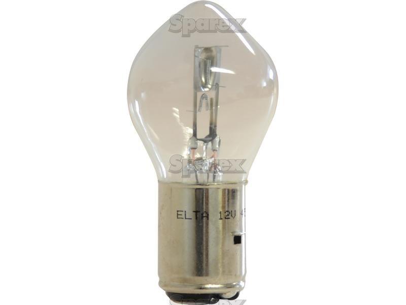 Halogen Head Light Bulb, 12V, 45/40W, BA20d Base Lucas (396, LLB396)