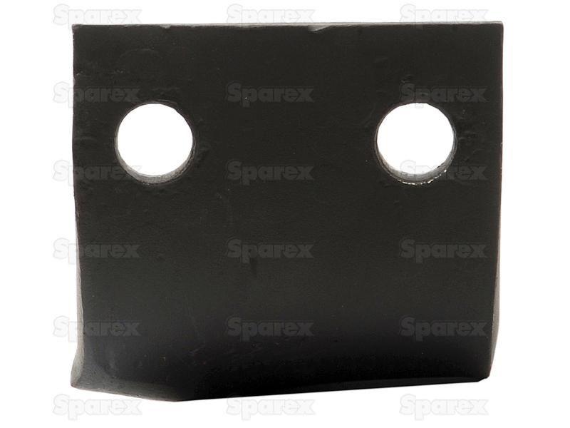 Hardfaced Power Harrow Blade 100x12x305mm RH. Hole centres: 60mm. Hole Ø 16.5mm. Replacement for Maschio. for Maschio