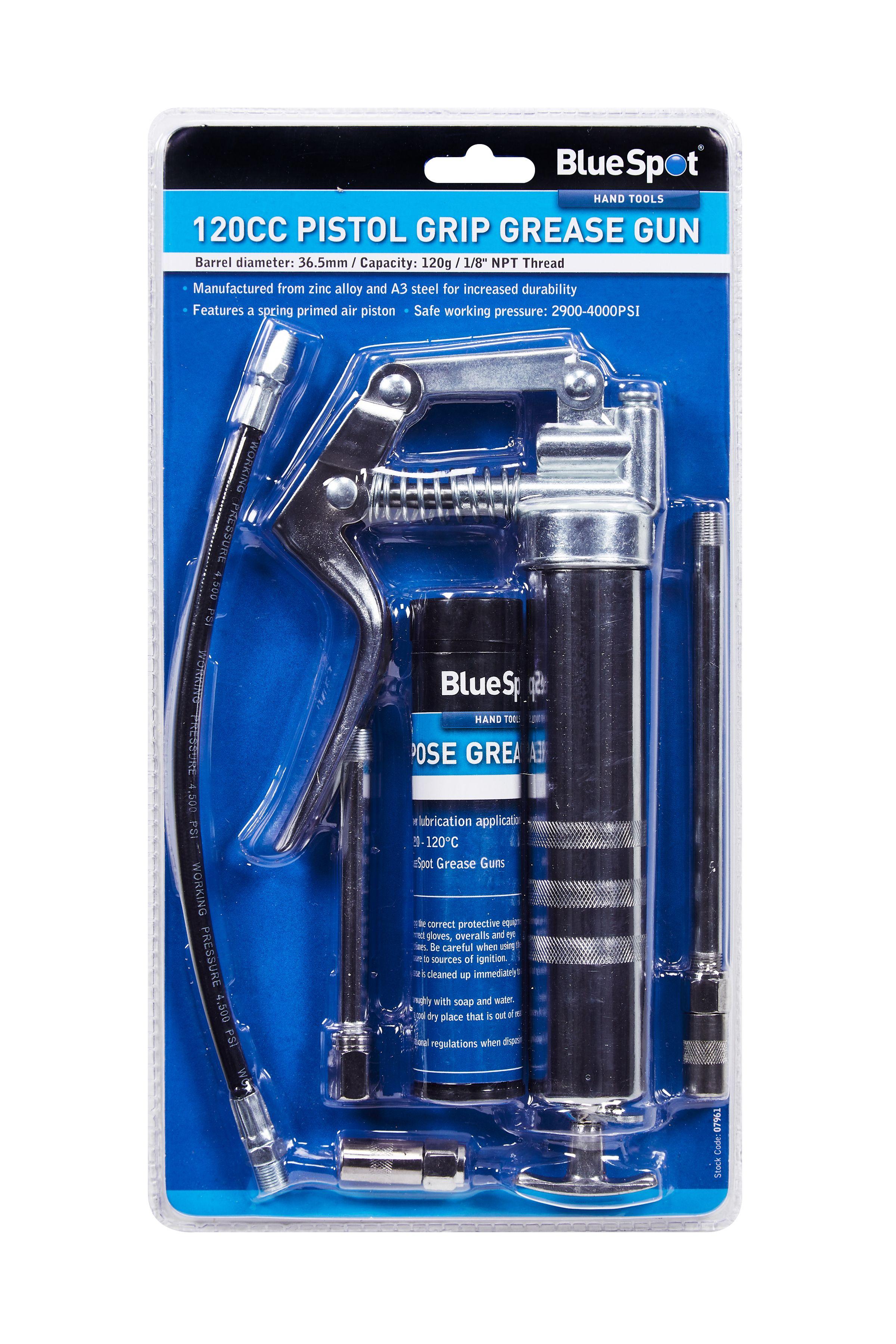 Blue Spot Tools 120cc Pistol Grip Grease Gun
