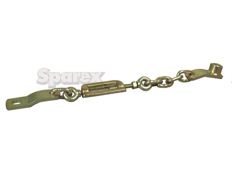 Stabiliser Chain - Hole Ã˜20.5mm - Hole Ã˜22.5mm - Min. Length:560mm - 1/2 UNF for Massey Ferguson
