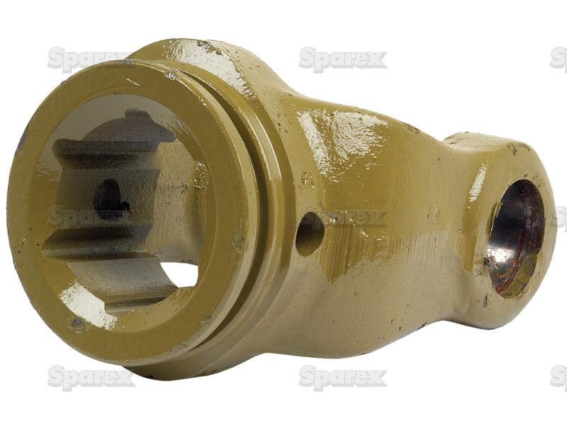 PTO Tube Yoke (U/J Size: 30.2 x 92mm) Profile: Star, Size: 51mm, Ref: S4. La Magdalena, Massey Ferguson, Walterscheid