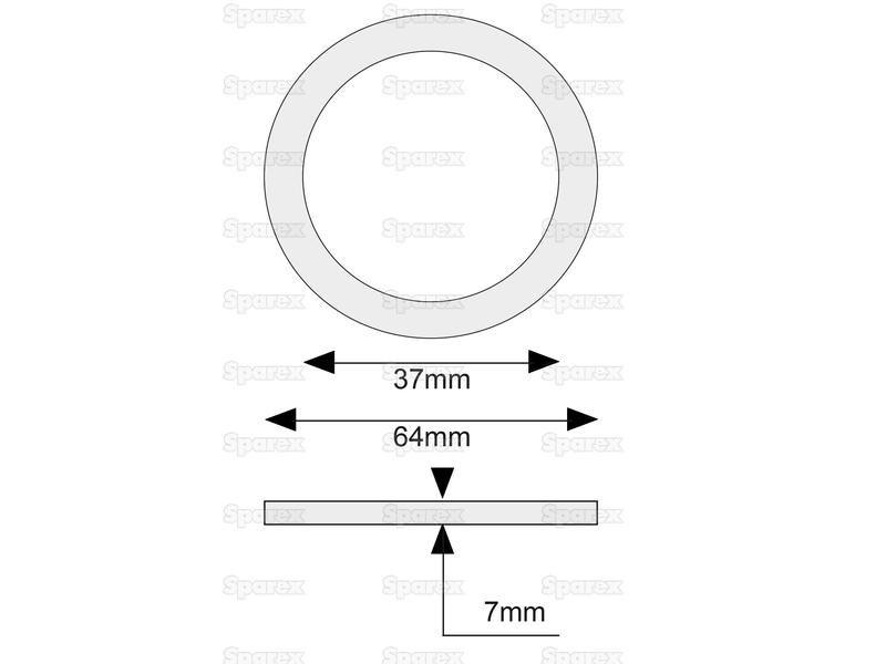 Lower Link Spacer 3 for White Oliver VARIOUS