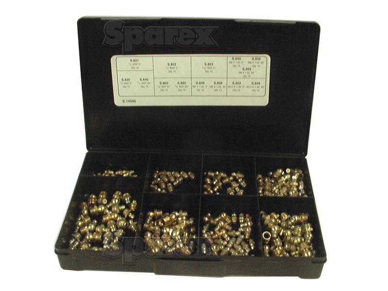 Grease Nipples Kit Metric and Imperial (185 pcs.)