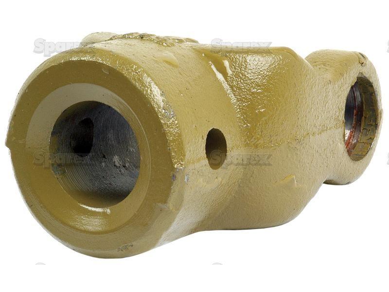 PTO Yoke - Pinhole Yoke (U/J Size: 22 x 54.8mm) Bore Ø1'', Pin Ø: 3/8''. Bondioli & Pavesi, La Magdalena, Walterscheid