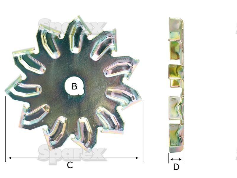Alternator Fan Iskra (15900156)