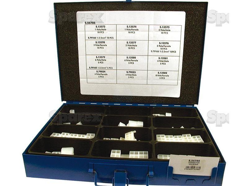 Electrical Connector Housings Metalpak (105 pieces)
