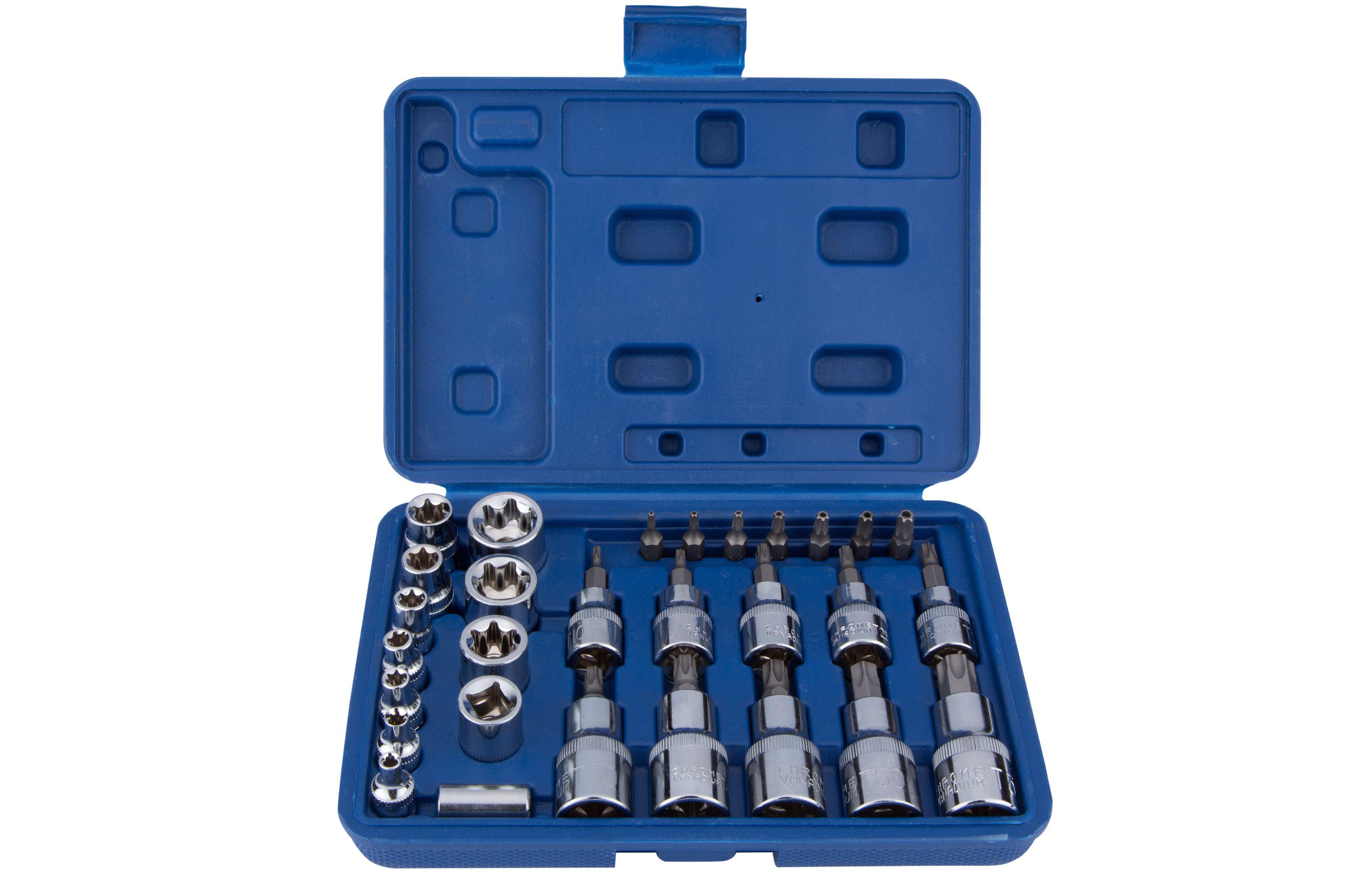 Blue Spot Tools 29 PCE Torx Socket & Bit Set