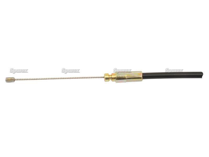 Hand Throttle Cable - Length: 1265mm, Outer cable length: 1070mm. for Massey Ferguson (3784353M91, 3785334M1)