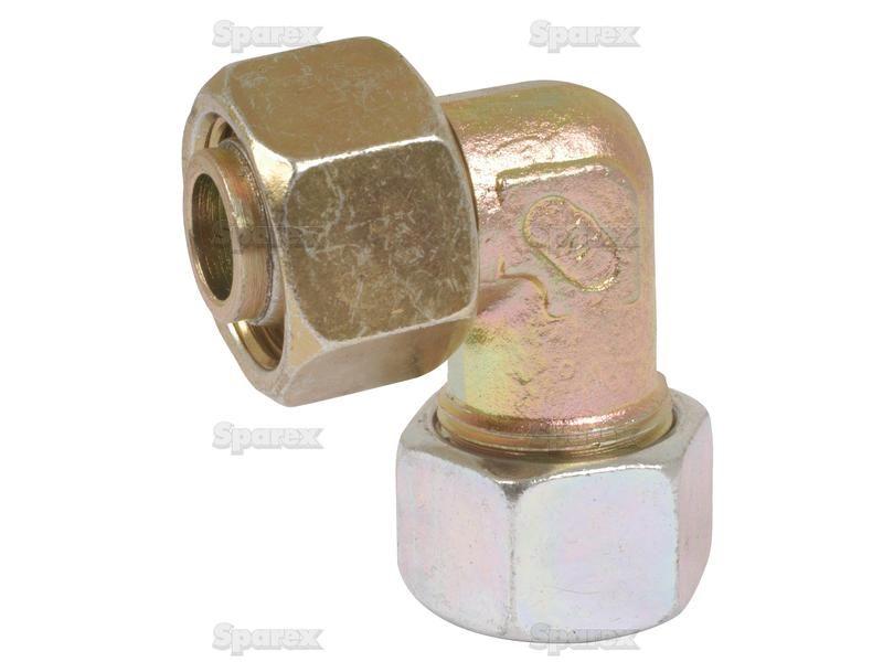 Hydraulic Metal Pipe Angled Stud Coupling E.W.V. 15L 90 compact standpipe PARKER HANNIFIN (EVW15LCF)