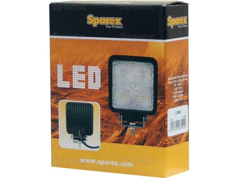 LED Work Light, Interference: No, 1800 Lumens, 10-30V (Display pack 10 pcs.)