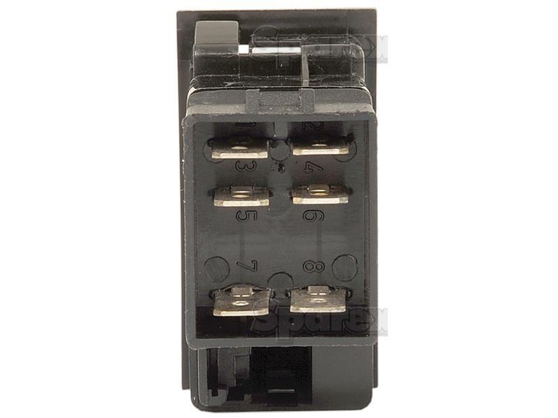 Rocker Switch - Universal Fitting, 3 Position (Off/1/(2)) for Valmet & Valtra 900 (100 Series)