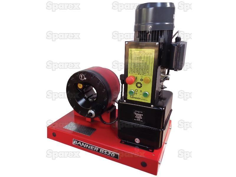 Hydraulic Hose Swaging Machine - BS24-40B With UK 3 Pin Plug