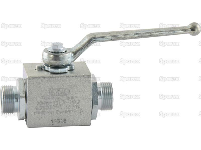Hydraulic 2-Way Shut-off Ball valve M22 x 1.5