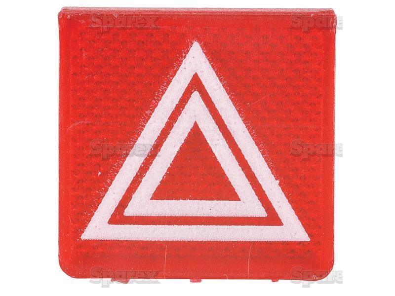 Rocker Switch Insert - Hazard for Massey Ferguson 399 (300 Series)
