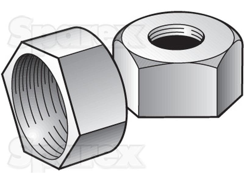 Hydraulic Metal Pipe Union Nut 6L PARKER HANNIFIN (M06LCFX)