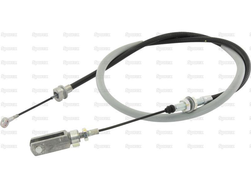 PTO Clutch Cable - Length: 1688mm, Outer cable length: 1380mm. for Ford New Holland TD90D