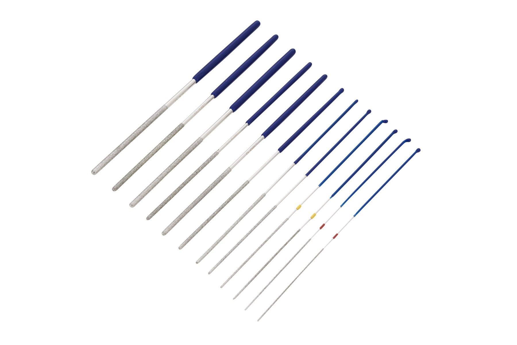 Blue Spot Tools 12 PCE Round Flexible Diamond Files In Case